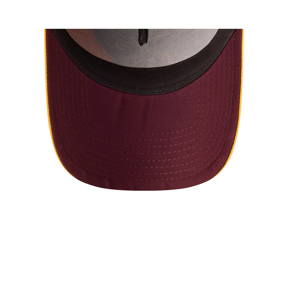 Brisbane Broncos Hat - 2025 Maroon Flow 9Forty A-Frame NRL Snapback Cap - New Era